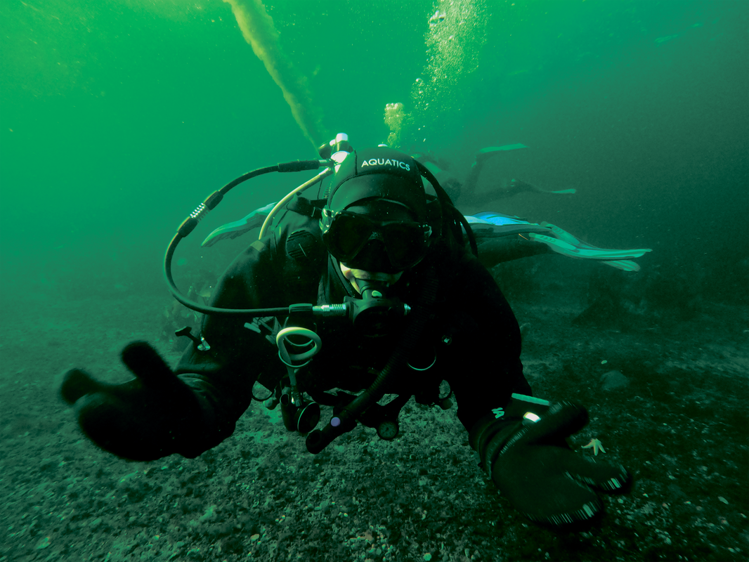 Погружение в ГКВ-20 на Белом море